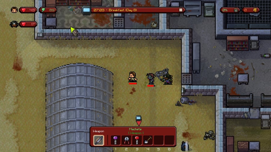 The Escapists: The Walking Dead Review - Screenshot 1 of 3