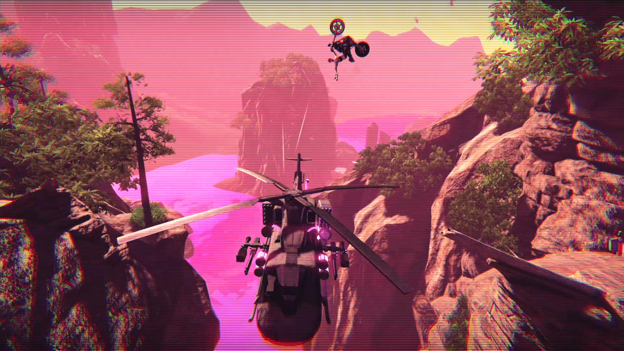 Trials of the Blood Dragon Review - Screenshot 3 of 4