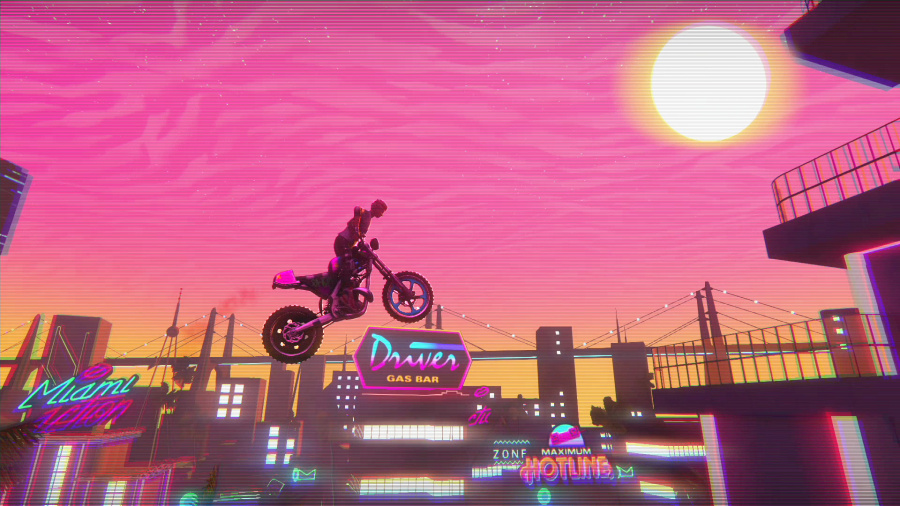 Trials of the Blood Dragon Review - Screenshot 1 of 4