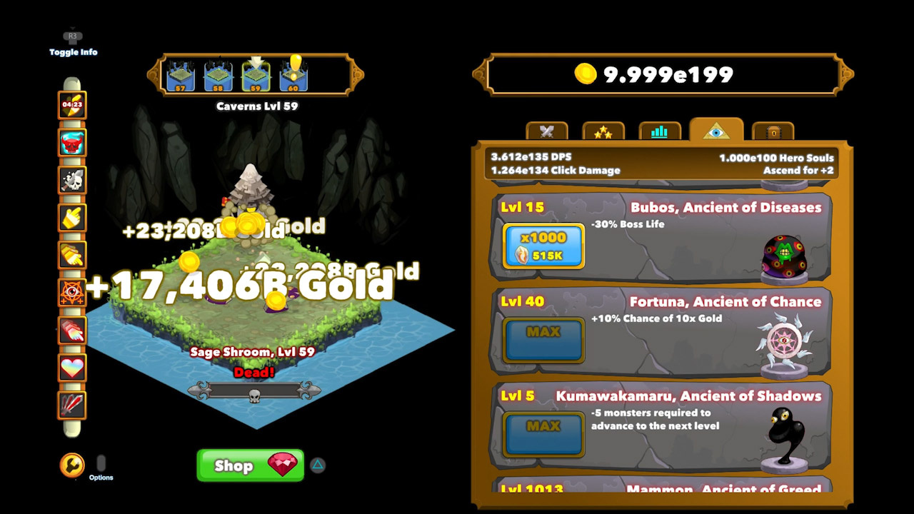 Review: Clicker Heroes