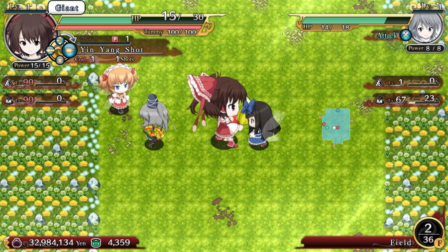 Touhou Genso Wanderer Review - Screenshot 1 of 4