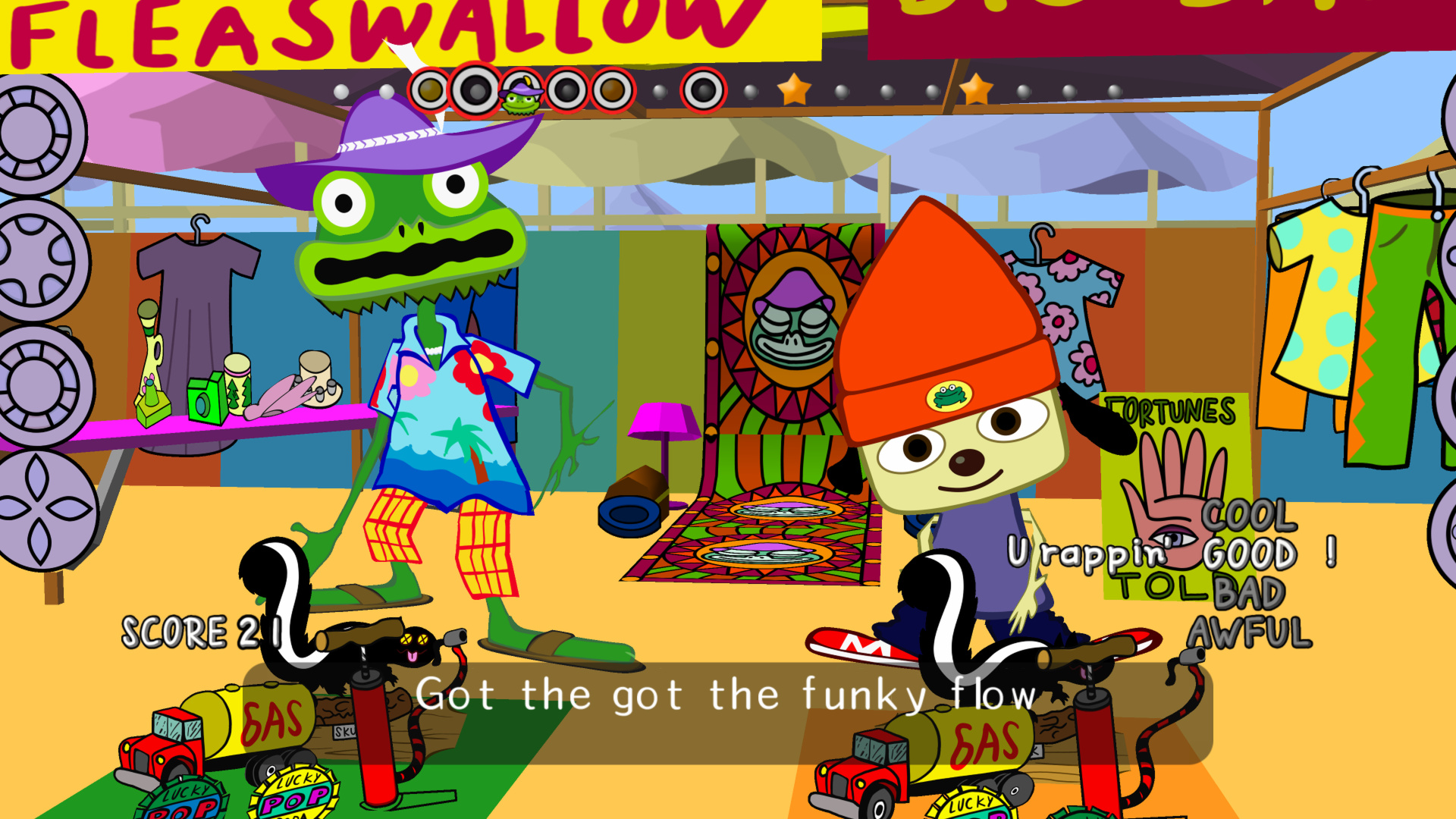 Stream PaRappa The Rapper - Instructor Mooselini's RAP by Retro