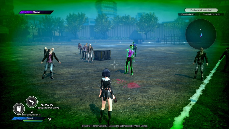 School Girl/Zombie Hunter (PS4 / PlayStation 4) Screenshots