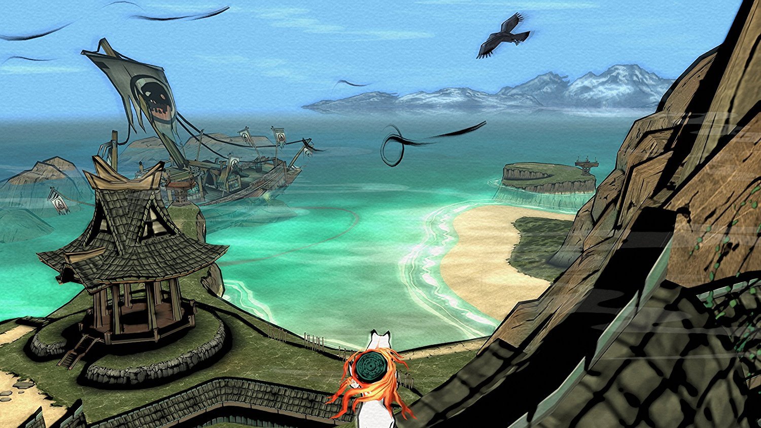 PS2 game Okami now playable as online mini-game, even on Wii