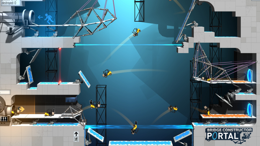 Bridge constructor portal прохождение