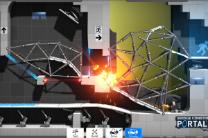 Bridge Constructor Portal Screenshot