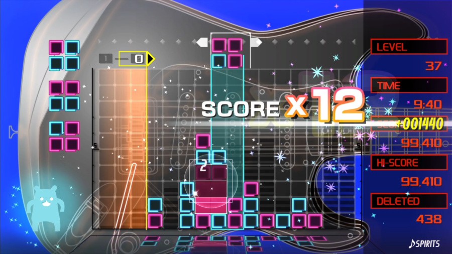 Lumines Remastered Review - Screenshot 1 of 4