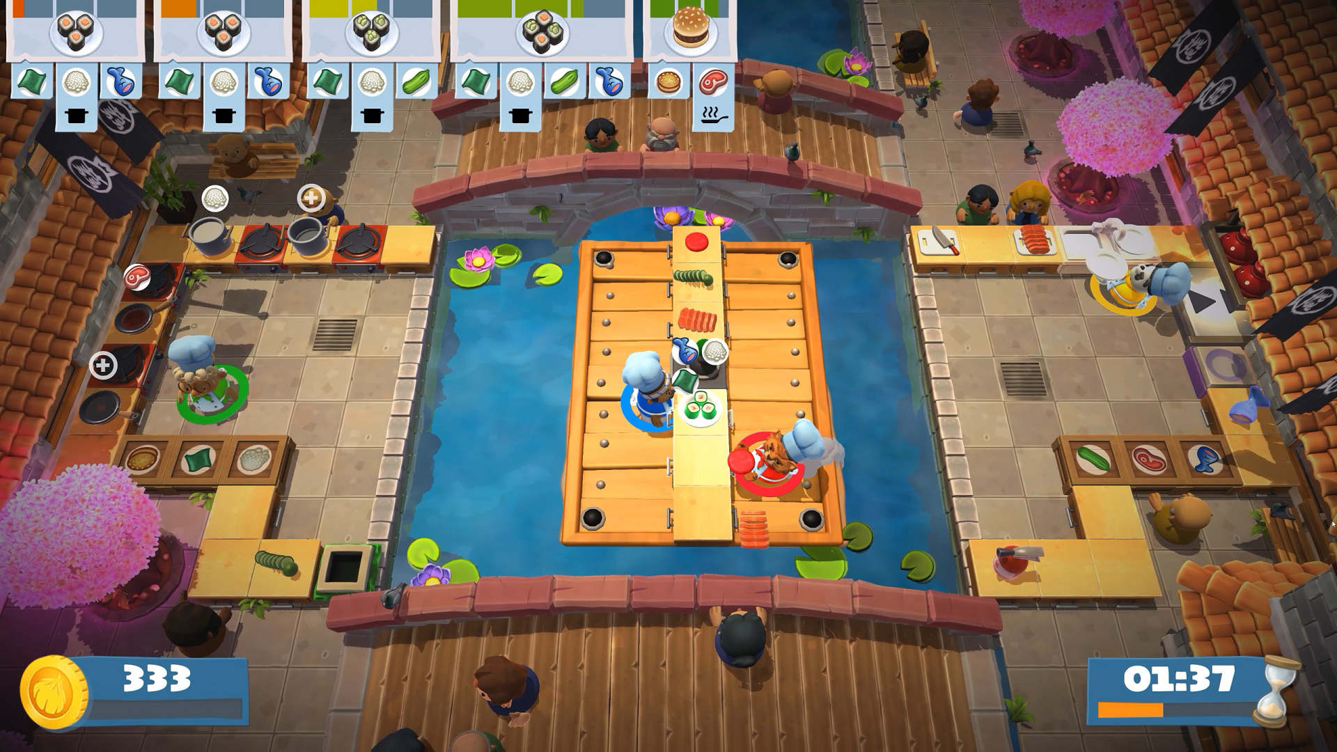Overcooked 2 Review (PS4) Square