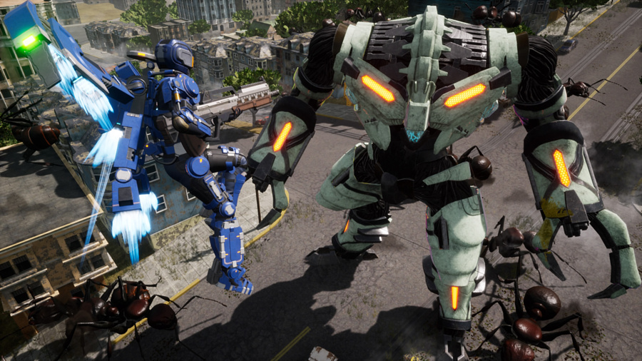 Earth Defense Force: Iron Rain Review - Screenshot 1 of 5